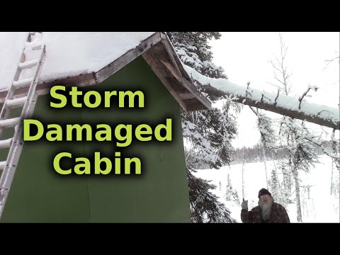 Windstorm Damaged Our Remote Cabin