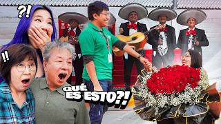 FUI MADRINA DE PEDIDA DE MATRIMONIO CON MIS PAPÁS!! l Chingu Amiga