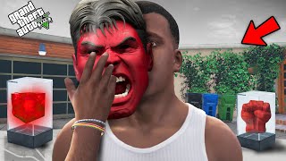 Franklin Wears Red Hulk Special Mask To change into Red Hulk in Gta 5