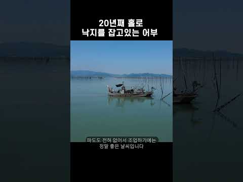 20년째 홀로 낙지를 잡고 있는 어부 #shorts #통발 #낙지