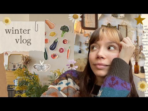 vlog cosy ☁︎ painting and yapping