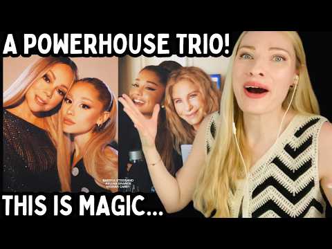 Vocal Coach Reacts: BARBRA STREISAND, MARIAH CAREY, ARIANA GRANDE 'One Heart, One Voice' Analysis!
