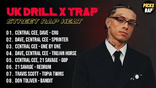 Street Rap Heat 🔥 UK Trap x Drill Playlist for Baddie Mode & City Nights