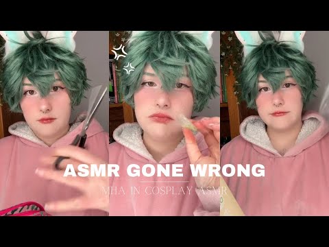 BNHA COSPLAY | { ASMR Gone Wrong }