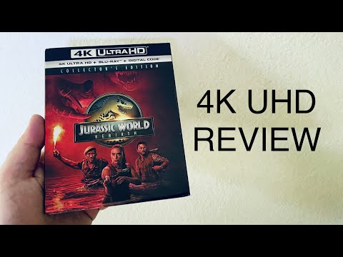 Jurassic World Rebirth 4K UHD REVIEW + Unboxing / Menu | Scarlett Johansson