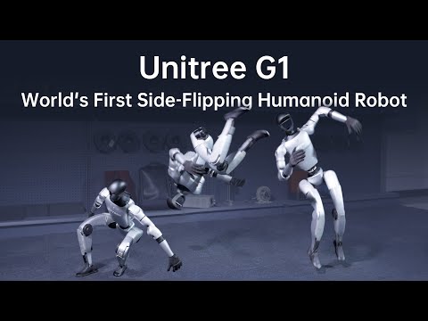 World's First Side-Flipping Humanoid Robot: Unitree G1