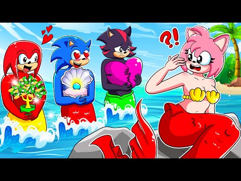 Mermaid Amy's Choice - Who Is True Love?! - Sonic the Hedgehog 3 Animation