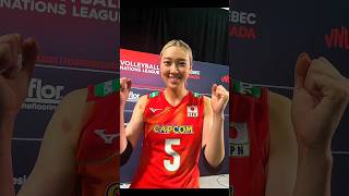 相性が良い Yoshino sato そして Nanami seki 日本女子バレーボール代表チームのメンバー