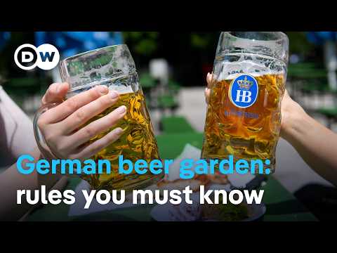 YouTube video thumbnail: How to Enjoy German Beer Gardens