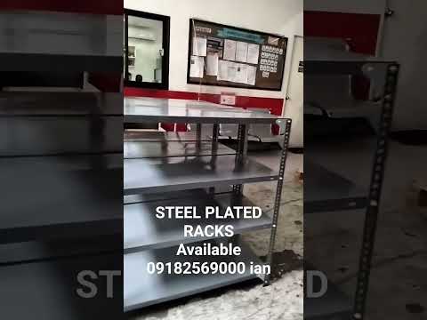 Steel Plated Racks Available #storageracks