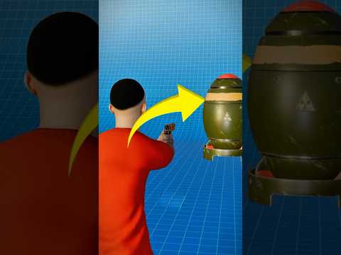 Ini Yang Terjadi Jika Nuklir di Tembak🤯 #3danimation