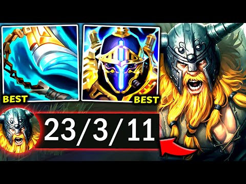 OLAF TOP BEATS 99% OF ALL TOPLANERS IN 2025! (1V9 WITH EASE) - 2025 Olaf TOP Gameplay Guide