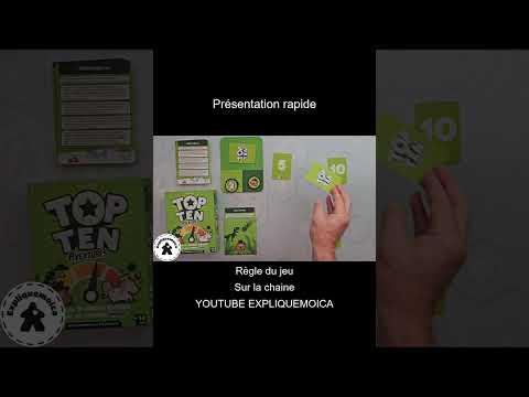 Présentation rapide de 🦄 TOP TEN AVENTURES 💩 #Cocktailgames