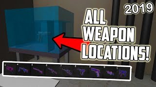 Roblox Guns Videos Infinitube - roblox survive !   and kill the killers in area 51 all 9 weapon location