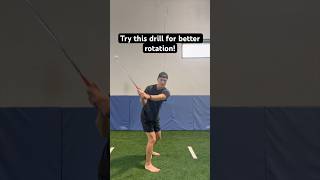 Do this for better rotation! #golfcoach