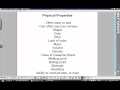 Understanding Physical and Chemical Properties