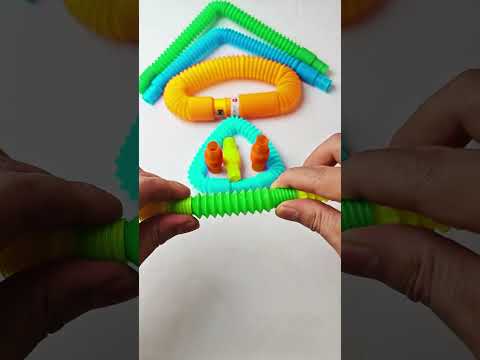 POP Tube ASMR Relaxing Sounds p58  #satisfying #diy​ #oddasmr​ #poptubesound