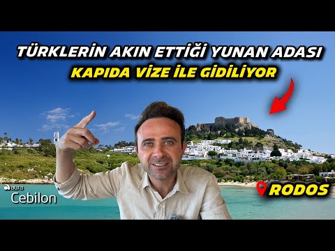 Türklerin Kapı Vizesi Alarak Geldiği Yunan Adası - Rodos'da 100 Euro'ya Kralsın !!!