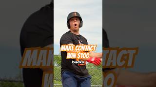 Make Contact, Win $100 vs. a 600 Batting Average Hitter! #60eraguy #challenge