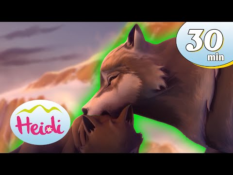 🗻 ¡Pura ternura! Heidi cuida a un cervatillo - Heidi - compilación 🌄🌹🌲🗻