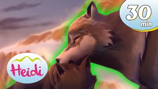 🗻 ¡Pura ternura! Heidi cuida a un cervatillo - Heidi - compilación 🌄🌹🌲🗻