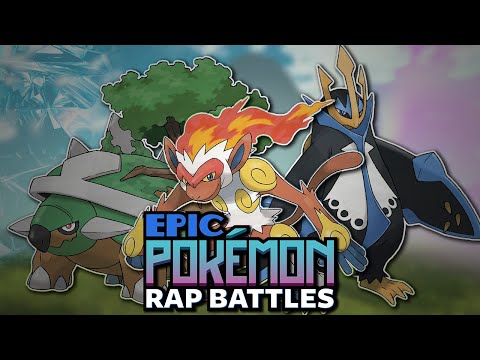 Torterra vs Infernape vs Empoleon - Pokemon Rap Battle #19