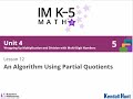Division Strategies and Partial Quotients