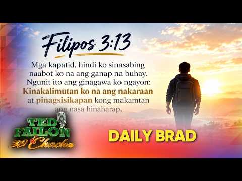 The Daily Brad - Matuto sa kamalian | Ted Failon &amp; DJ Chacha