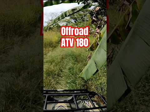 Cuatrimoto Italika ATV 180 en ruta de terracería #atv #atv180 #cuatrimotos #italika