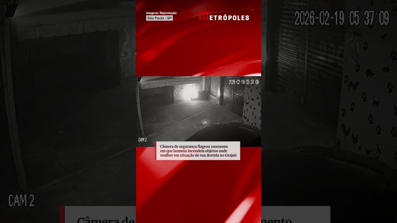 Homem tenta atear fogo em mulher em situação de rua na zona sul de SP