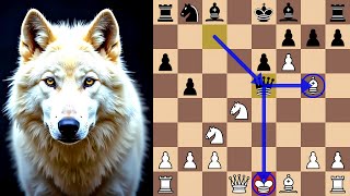 A Brilliant Tactic Hunts the Wolf’s Najdorf in 19 Moves