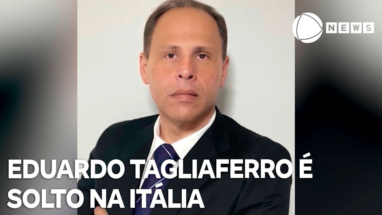 Tagliaferro é solto na Itália e tem passaporte apreendido