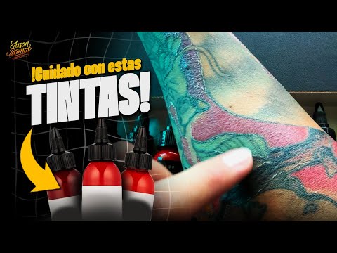 🚨 Reacciones ALERGICAS en TATUAJES con tinta ROJA - Todo sobre como  tatuar y cuidar el color rojo