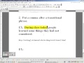 Transitional Phrases in Writing