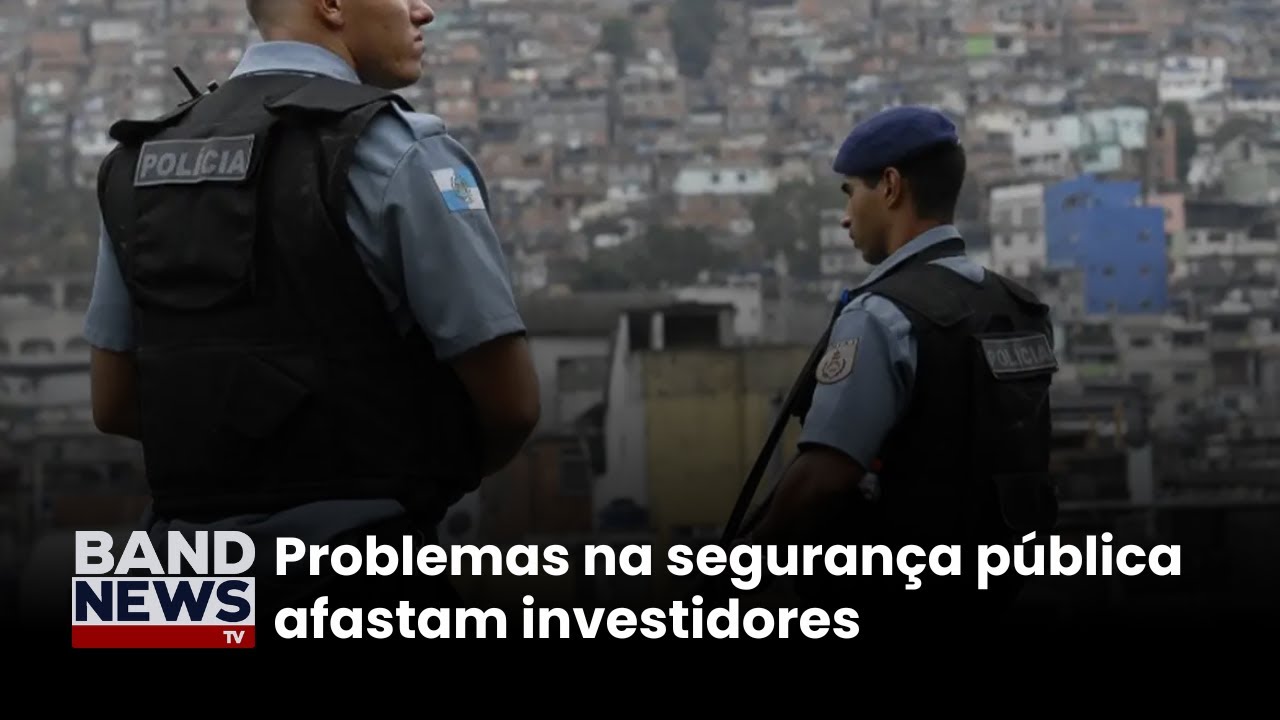 Problemas na segurança pública afastam investidores | BandNews TV  TV Online Problemas na segurança pública afastam investidores | BandNews TV
