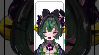 なんか髪のテクスチャにゴミついてるなぁ〜！ #vtuber  #shorts