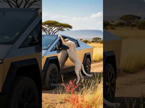 Mother Cheetah Saves It's Cub With Help Of Bystander! #rescue #animals #Wildlife #shorts