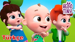 Koş Hadi Hadi Şarkısı 🏃 | Bebekler için şarkılar | Hello Tiny Türkçe
