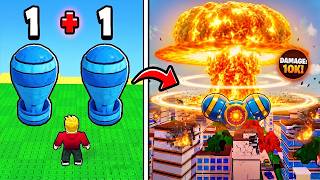 ROBLOX CHOP AND FROSTY PLAY THE MERGE A NUKE! PART - 2