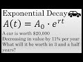 Exponential Decay Concepts and Calculations
