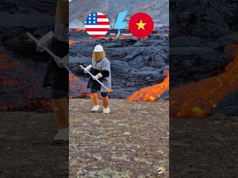 Mỹ cứ gọi là no door 🙂 #shorts #j4f #lava #volcano