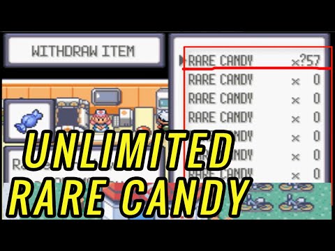pokemon emerald emulator rare candy cheat