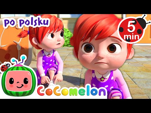 Sznurowanie bucików | CoComelon po polsku 🍉🎶 Piosenki dla dzieci