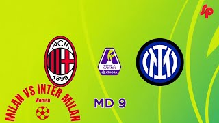 Serie A Women’s Cup 2025 – Matchday 9 – Highlights | Milan Women (1) vs Inter Milan Women (5)