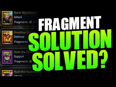 Fusion Fragment Catch Up System?! Raid Shadow Legends