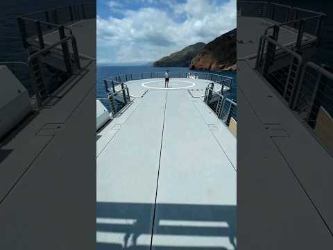 U81 Support Yacht Helicopter