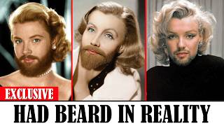 Golden Age Actresses Who Had Facial Hair They Had to Shave Daily