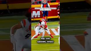 Travis Kelce is a freaking cheater ￼#chiefs