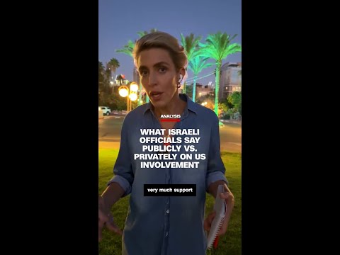 Analysis: What Israeli officials say publicly vs. privately on US involvement