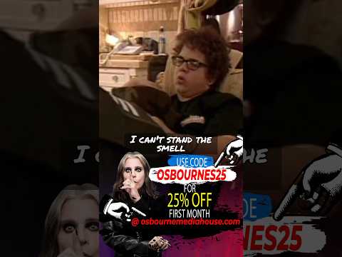Listen to your dad! Code Osbournes25 - 25% off @ osbournemediahouse.com #theosbournes #ozzyosbourne